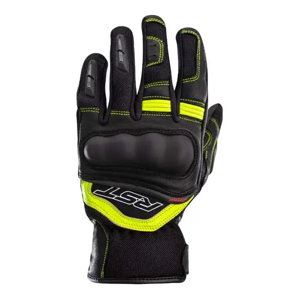 Image of RST Urban Air 3 Mesh Ce Mens Glove Black Neon Yellow Size 12