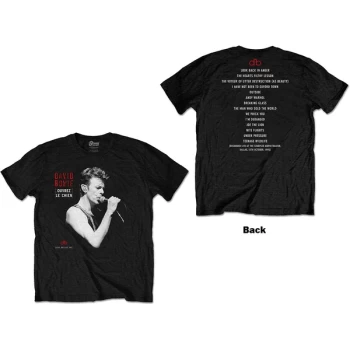 Image of David Bowie - Dallas '95 Unisex Medium T-Shirt - Black