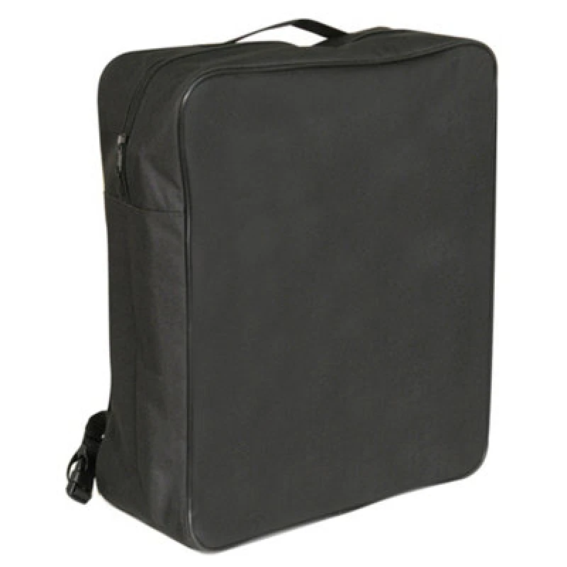 Image of Loops Black Mobility Scooter Storage Bag - Fits Most Scooters - One Large Compartment Black