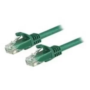 Image of StarTech Green Gigabit Snagless RJ45 UTP Cat6 Patch Cable Patch Cord 50CM