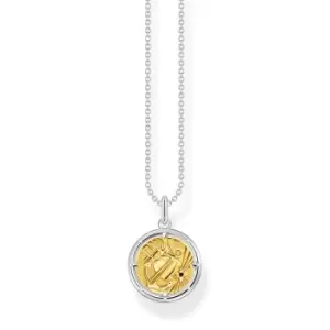 Image of THOMAS SABO Silver & Gold Plated Faith Love Hope Necklace