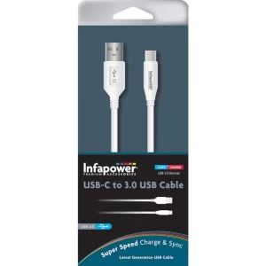 Image of Infapower USB-C to USB 3.0 Cable - 1M