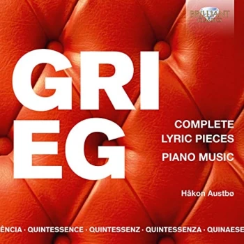 Image of H&aring;kon Austb&oslash; - Grieg: Complete Lyric Pieces/Piano Music CD
