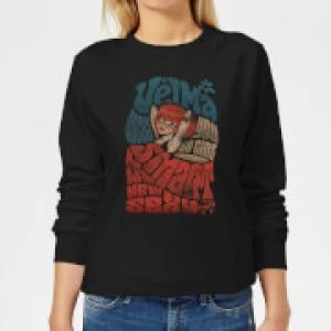Image of Scooby Doo Smart Is The New Sexy Womens Sweatshirt - Black - M