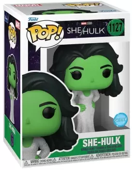 Image of She-Hulk She-Hulk (Diamond Glitter) Vinyl Figur 1127 Funko Pop! multicolor