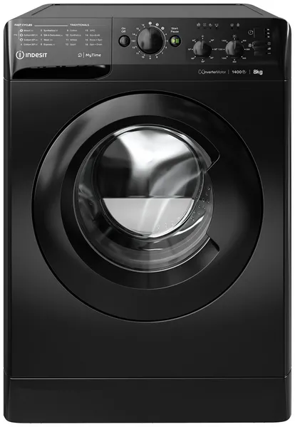 Image of Indesit MTWC81495BKUK 8KG 1400RPM Spin Washing Machine
