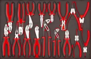 Image of Teng Tools TTEMB17 EVA 17 Piece Mega Bite Plier Set