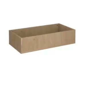 Image of Flux modular storage double wooden planter box - kendal oak