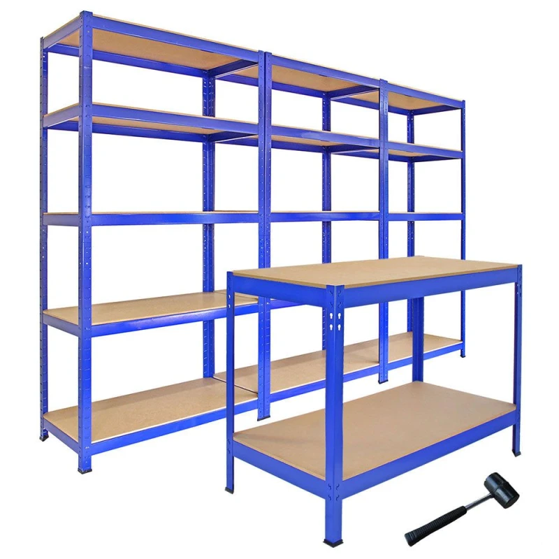 Image of MONSTER RACKING Monster Racking - Heavy Duty Garage Storage Shelves (x3) & 10658