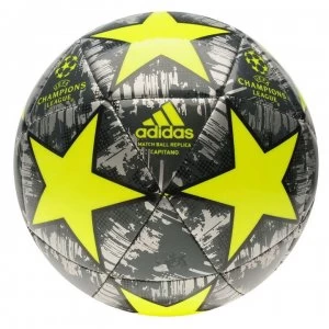 Image of adidas Football Uniforia Club Ball - Silver/Yellow