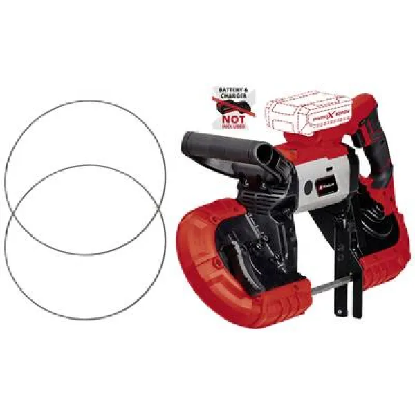 Image of Einhell Cordless band saw TE-MB 18/127 Li-Solo Power X-Change Cutting depth (max.) 115mm 18 V Saw blade length 1141 mm
