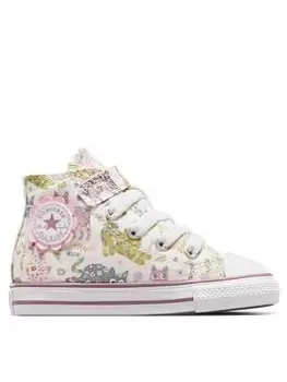 Image of Chuck Taylor All Star Easy-On Floral Cat Print