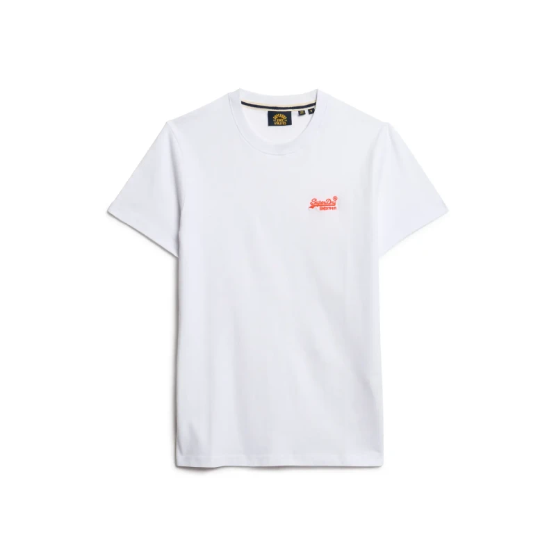 Image of Superdry T-Shirt Superdry Essential Logo Emb Blanc Male L