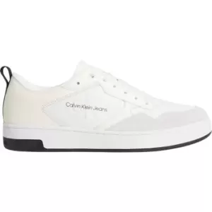 Image of Calvin Klein Jeans Basket Cupsole Low Lth Mono - White