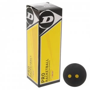 Image of Dunlop Pro Racketball - Black