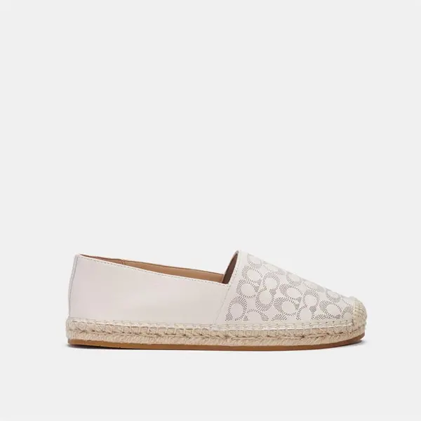 Image of Coach Carley Espadrilles - White 3