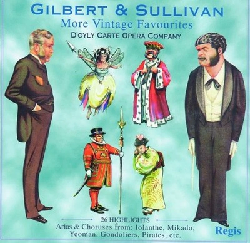 Image of D'Oyly Carte Opera Company - Vintage Gilbert & Sullivan CD Album - Used