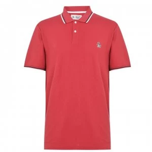 Image of Original Penguin Original Penguin Pete Polo Shirt - 618 Cardinal