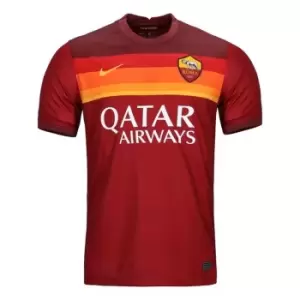 Image of 2020-2021 AS Roma Home Nike Football Shirt (Kids)
