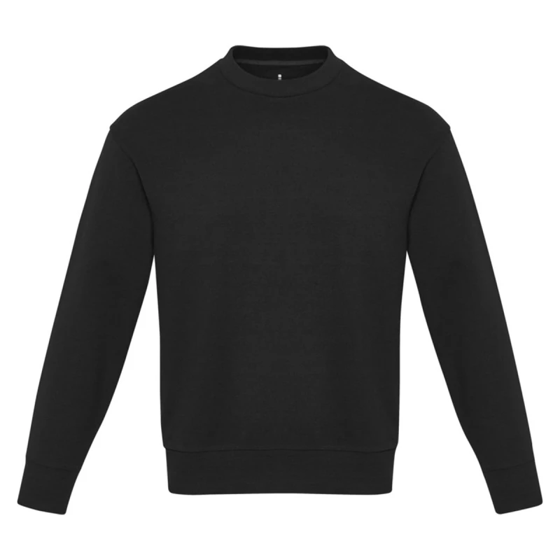 Image of Elevate NXT Mens Jet Aware Sweatshirt in Black Size: XS Black Male XS