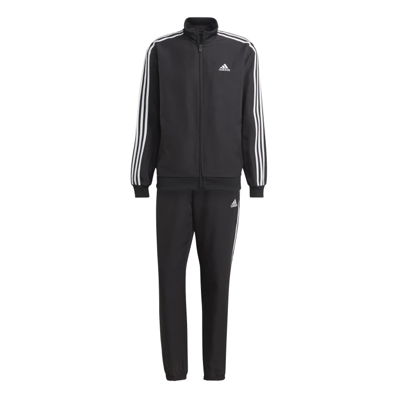 Image of adidas 3-Stripes Woven Track Suit Mens - Black L