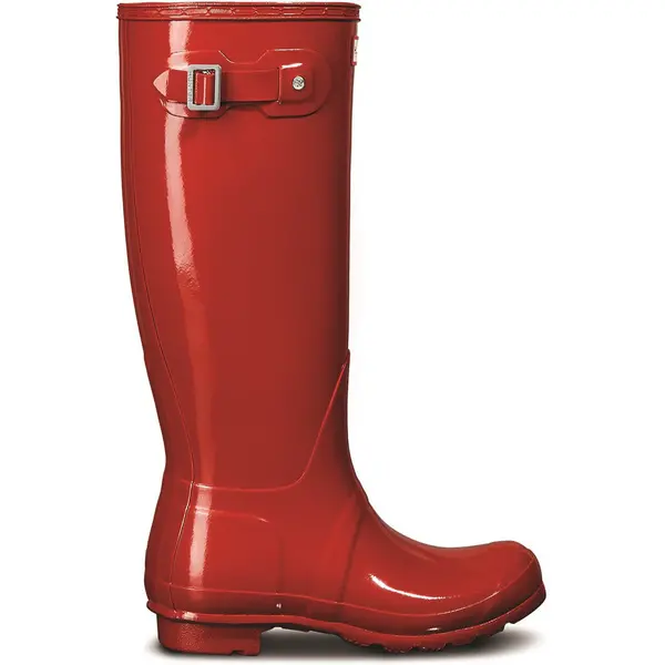 Image of Hunter Womens Original Tall Height Gloss Wellington Boots UK Size 3 (EU 36)