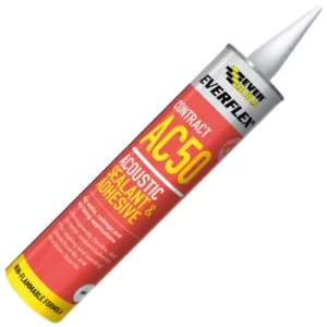Image of Everbuild AC50900 Acoustic Sealant & Adhesive 900ml AC50
