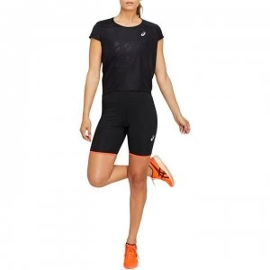 Image of Asics FC Sprinter Shorts Ladies - Black/Red