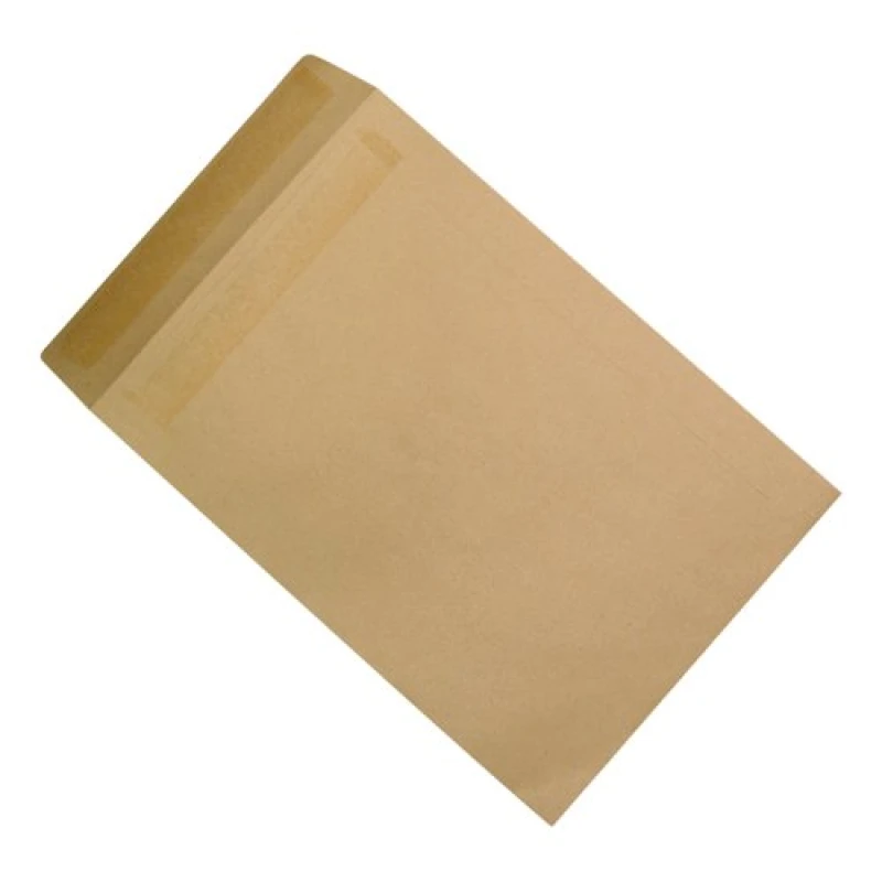 Image of 5 Star Office Envelopes Recycled Pocket Self Seal 90gsm 381x254mm Manilla (250 Pack) 907220