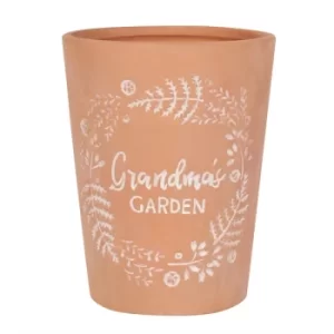 Image of Grandma's Garden Terracotta Plant Pot