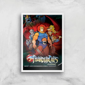 Image of Thundercats Giclee Art Print - A2 - White Frame