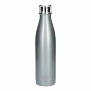 Image of Built Perfect Seal 740Ml Silver Double Walled Stainless Steel Hydration Bottle, Labelled