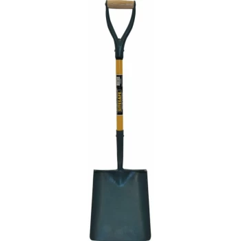 Image of Solid Socket Fibreglass YD Square Mouth Shovel NO2 - Sitesafe
