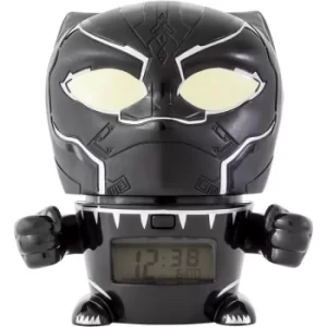 Image of BulbBotz Marvel 2021449 Avengers Infinity War Black Panther Kids Night Light Alarm Clock