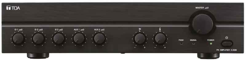 Image of TOA A-2030 audio amplifier Black