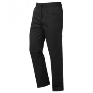 Image of Premier Unisex Adult Essential Chef Trousers (3XL) (Black)