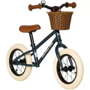 Image of Kids Balance Bike No Pedal Bicycle for 3-6 Years w/Adjustable Handle Blue - Homcom