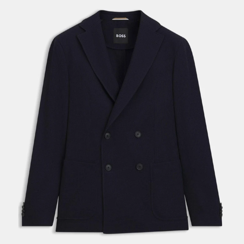 Image of Boss C-Hanry-DB-254 Blazer Dark Blue male 40R