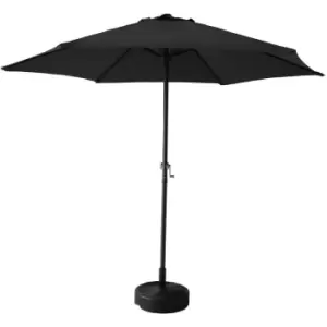 Image of Out & out Bali - Metal Parasol - 2.67m - Dark Grey