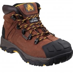 Image of Amblers Mens Safety FS39 Waterproof Safety Boots Brown Size 6