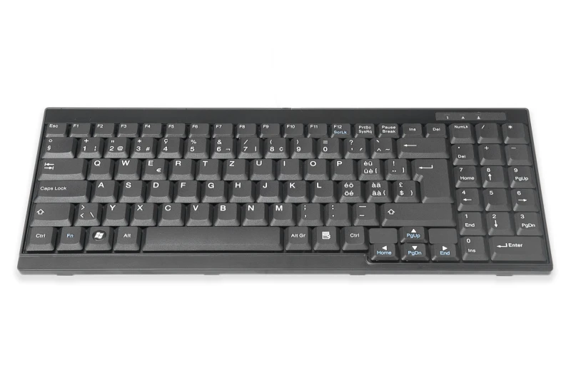 Image of Digitus Keyboard Suitable for TFT Consoles. Swiss Layout