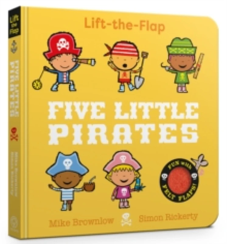 Image of Five Little Pirates : Lift-the-Flap Board book