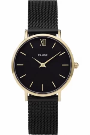 Image of Ladies Cluse Minuit Mesh Watch CL30026