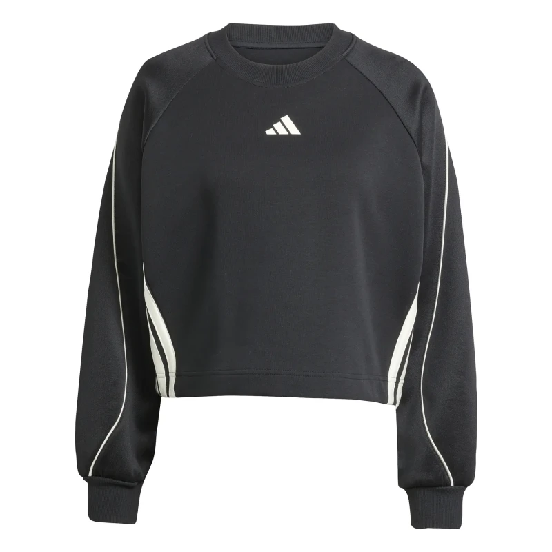 Image of Adidas Sweatshirt woman adidas Stadium 3 Stripes Noir Female L