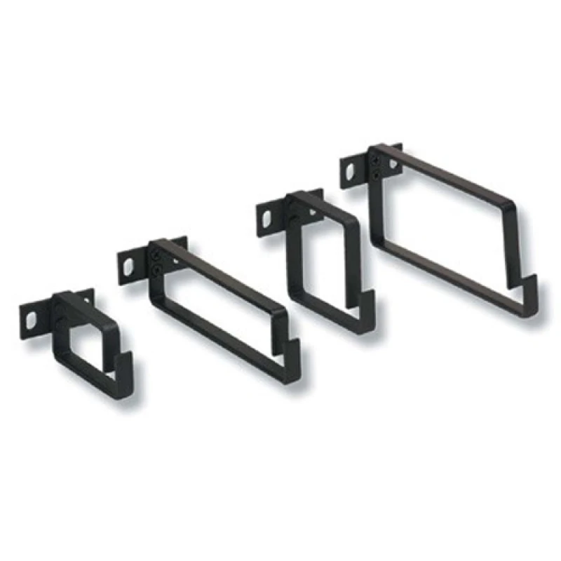 Image of Cablenet 75mm x 75mm Cable Management Ring Black