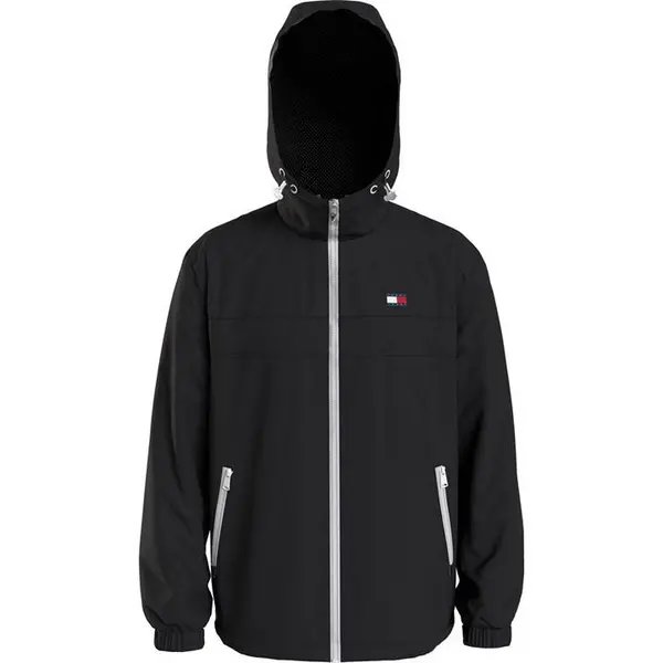 Image of Tommy Jeans Chicago Windbreaker - Black L