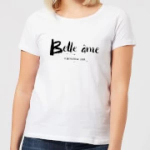 Image of Belle Ame Womens T-Shirt - White - 3XL