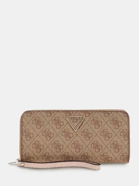 Image of Guess Laurel Maxi Wallet 14787819 Beige