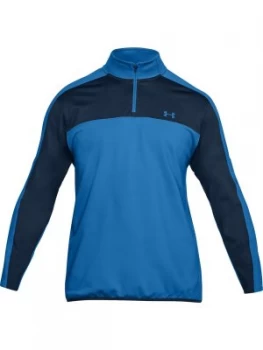 Image of Urban Armor Gear Mens Midlayer 14 Zip Jumper Blue