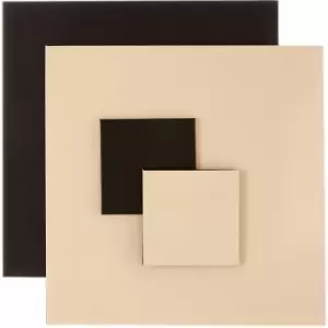 Image of Geome Reverse Black and Cream - Set of 4 - Premier Housewares